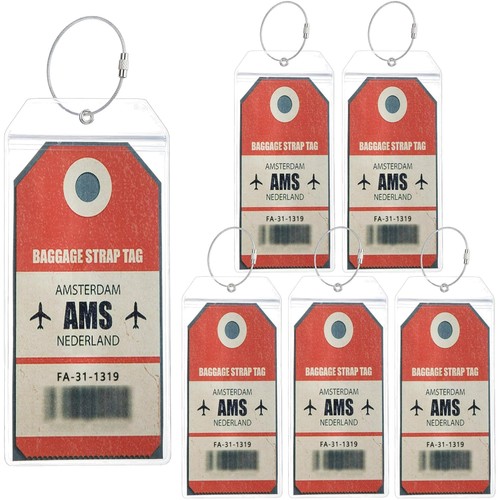 Kofferanhänger set pvc - kofferanhänger,