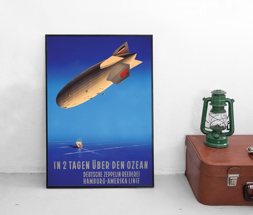 Poster zeppelin tagen - in, 2