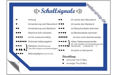 Aufkleber schallsignale - aufkleber,
