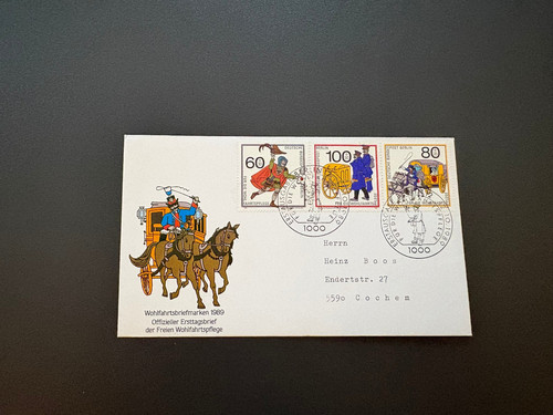 Berlin schmuck fdc - berlin, schmuck-fdc
