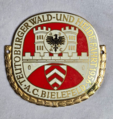Seltene plakette teutoburger - plakette,