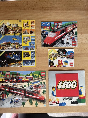 Lego broschüren 1986 selten - lego,