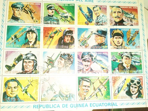Briefmarken set heroes - briefmarken, del