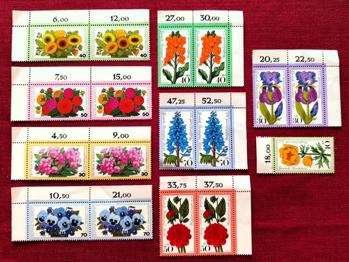 Wohlfahrt marken diverse 1975 - marken,