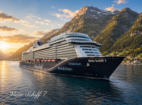 Kühlschrankmagnet mein schiff - mein,