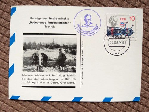 Ddr ganzsachen geschichte der - geschichte,