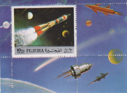 Raumfahrt fujeira postfrisch - raumfahrt,