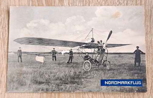 Nordmarkflug flugzeug - ak,