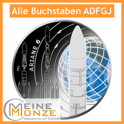 Euro münze ariane satz - euro,