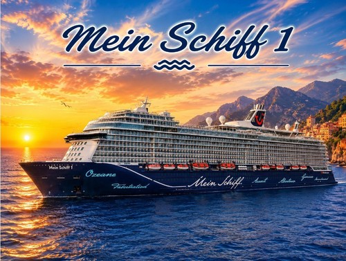 Kühlschrankmagnet mein schiff - mein,