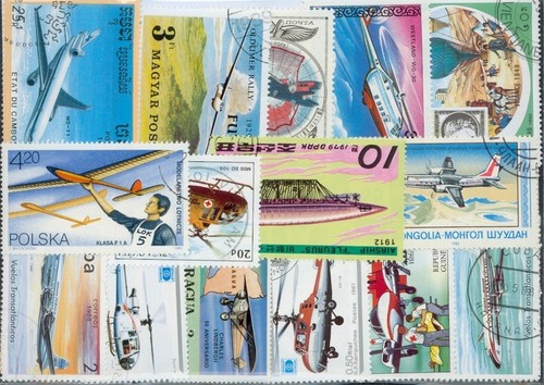 100 verschiedene briefmarken - verschiedene,