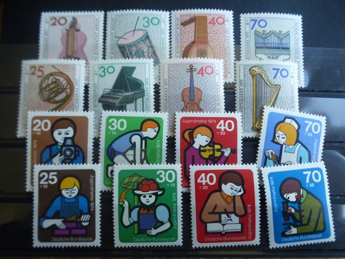 Jugend und wohlfahrtsmarken - jugend,