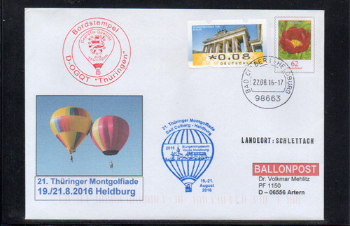 Ballonfahrt heldburg 2016 - ballonfahrt,
