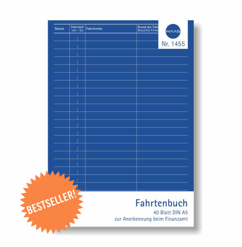 Fahrtenbuch din hoch - fahrtenbuch,