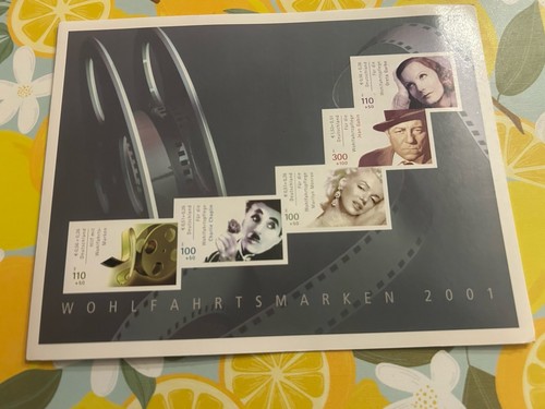 Wohlfahrtsmarken 2001 - mh,