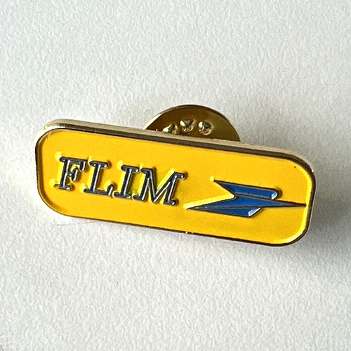 Flim pin anstecknadel - pin/anstecknadel, gelb