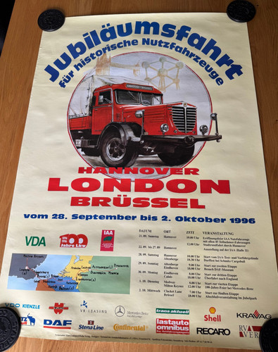 Original plakat poster lkw - original, plakat/poster