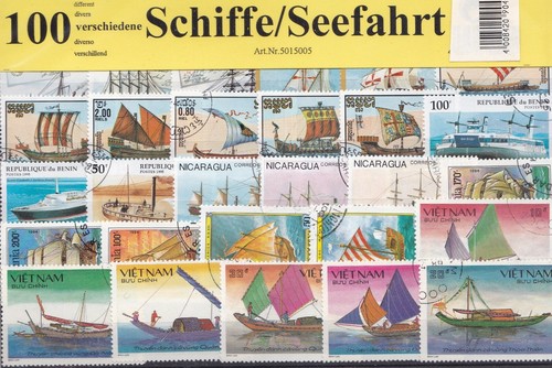 100briefmarken schiffe - 100briefmarken,
