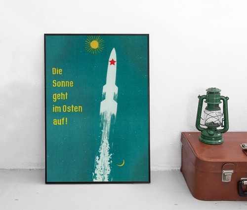 Ddr poster die sonne geht - die,